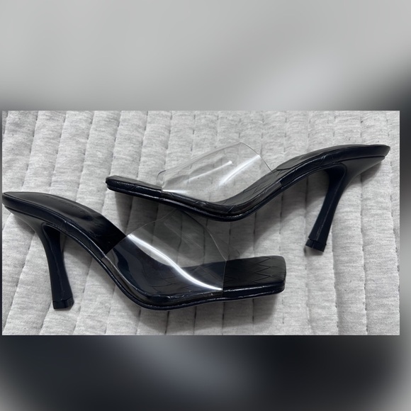 New Wild Diva clear heels size 7 - Picture 3 of 5